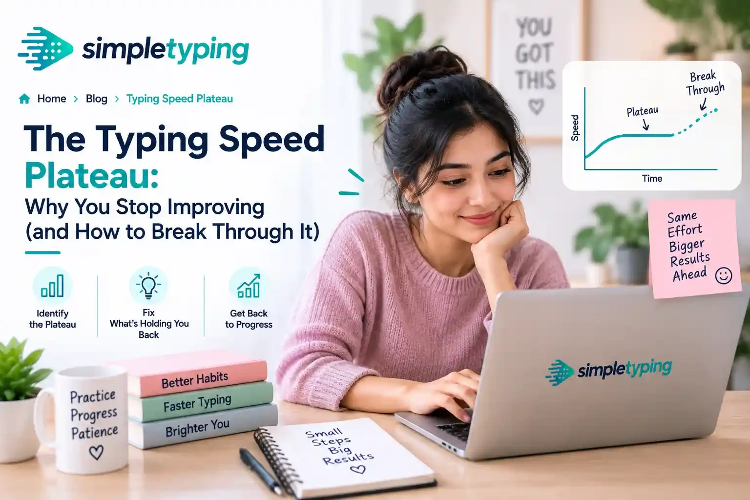 The Typing Speed Plateau: Why You Stop Improving (and How to Break Through It)