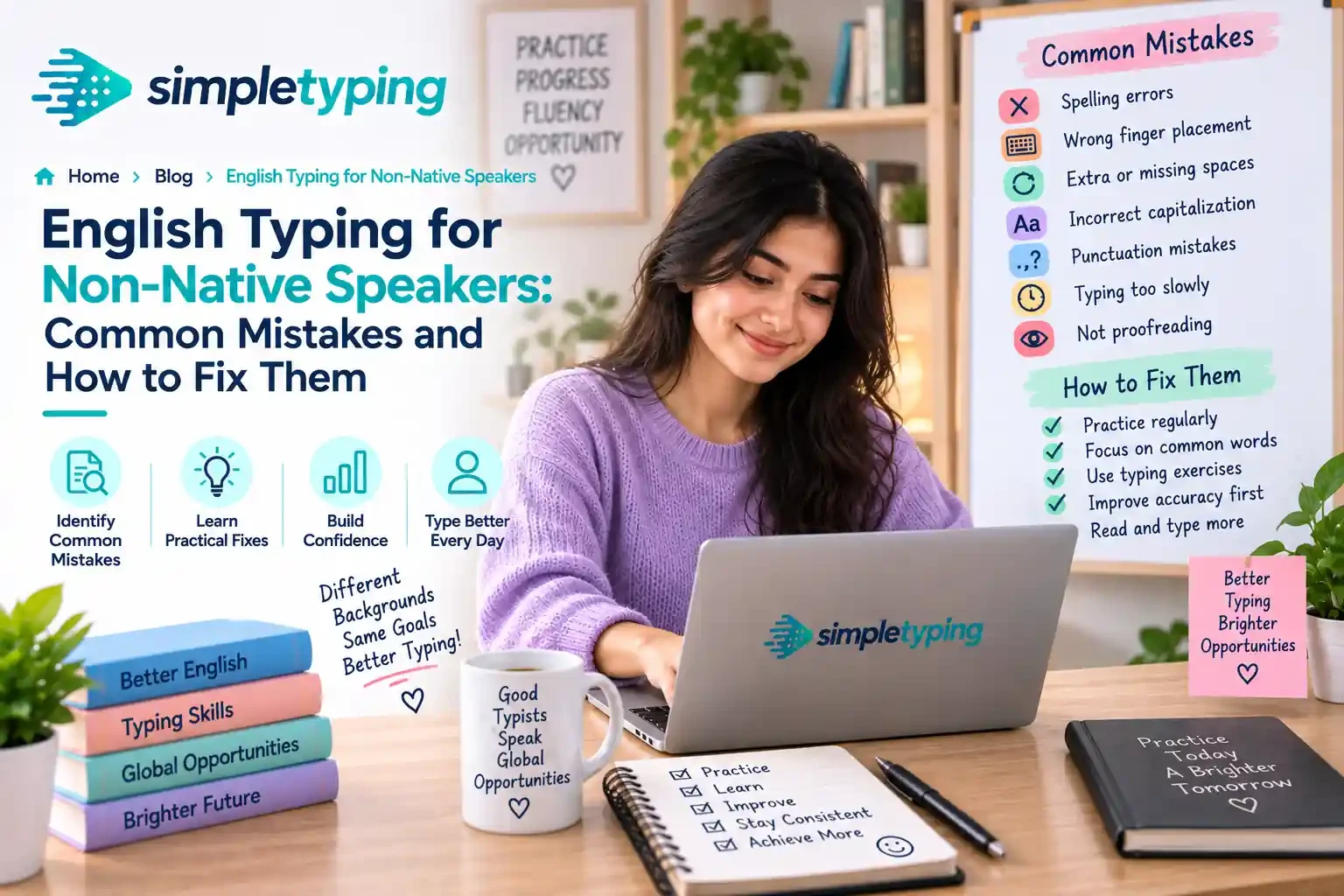 English Typing for Non-Native Speakers: Common Mistakes and How to Fix Them